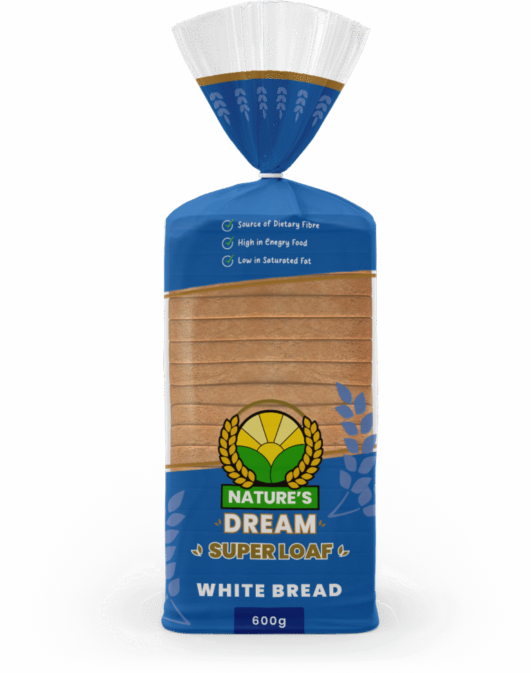 Natures Dream - White Bread - Front