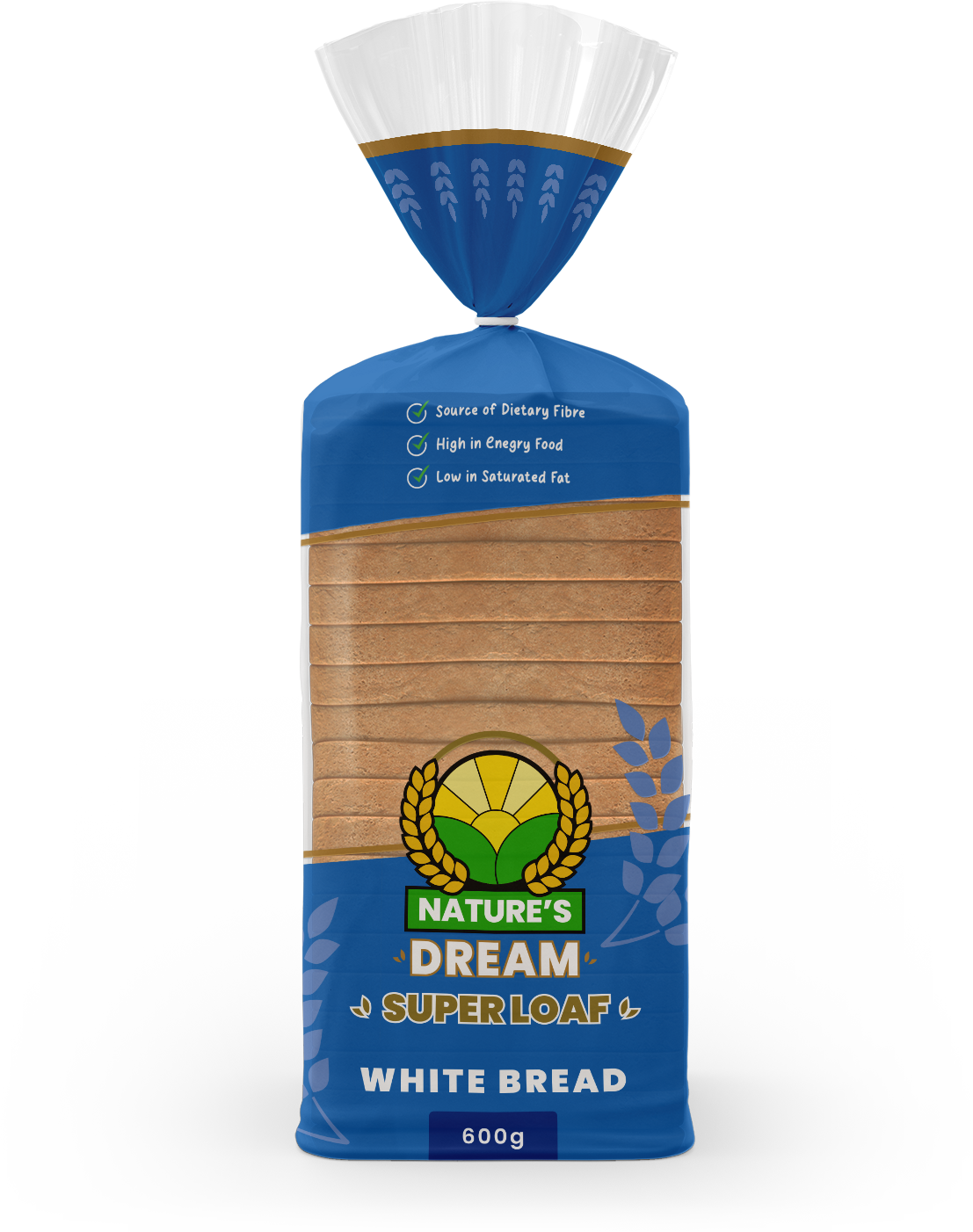 Natures Dream - White Bread - Front